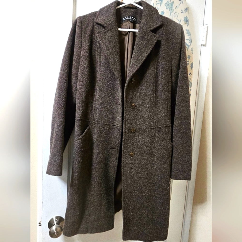 Classic Brown Wool Coat